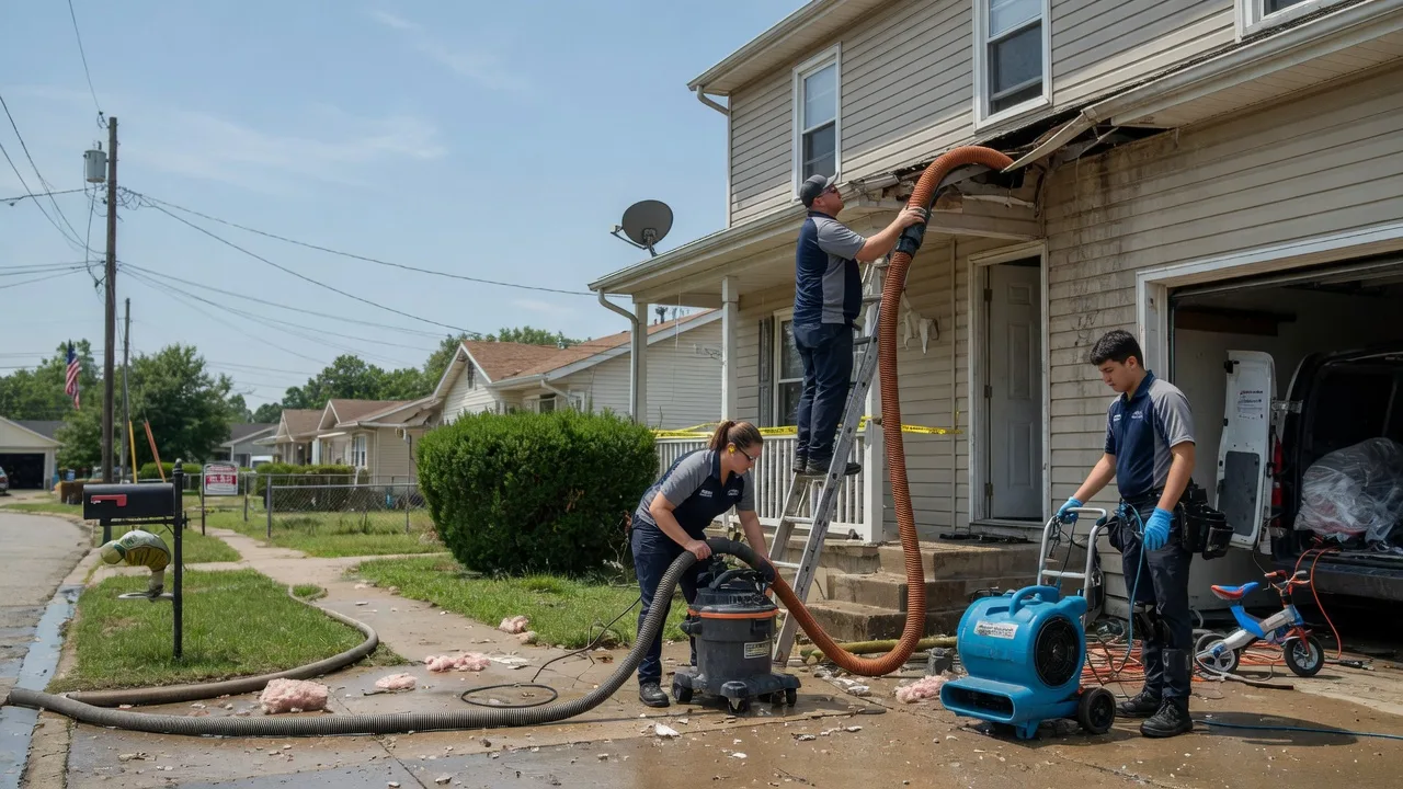 Water Damage Restoration in Mansfield, IL near me